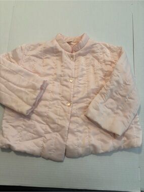 Nannette Light Pink Quilted Puffer Jacket